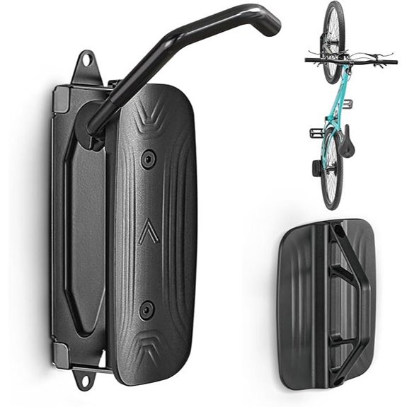monTEK Swivel Bike Wall Mount for Garage Storage
