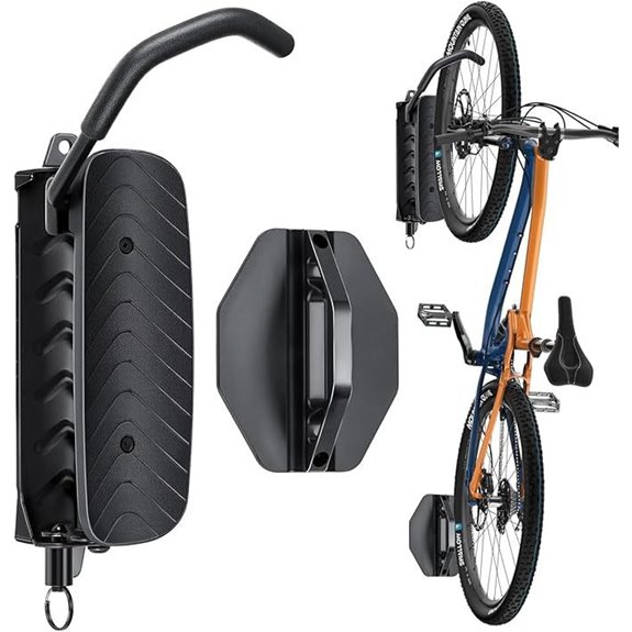 Bike Wall Mount & Swivel Garage Bike Hanger