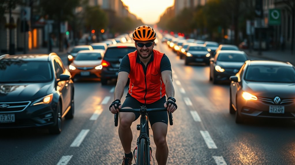 take lane for safety