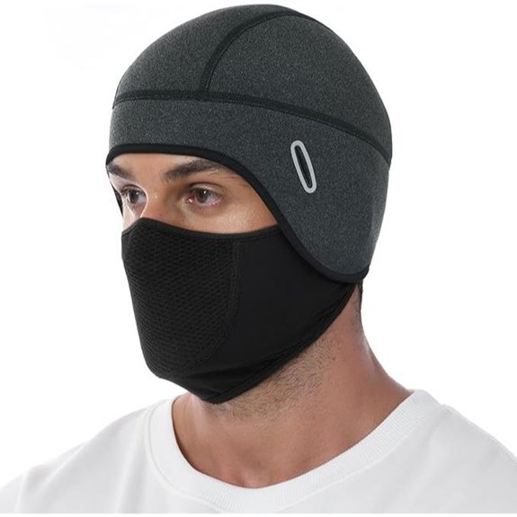 Melasa Thermal Skull Cap with Face Cover and Glasses Holes