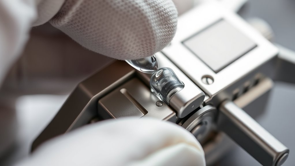 timely lubrication and inspection