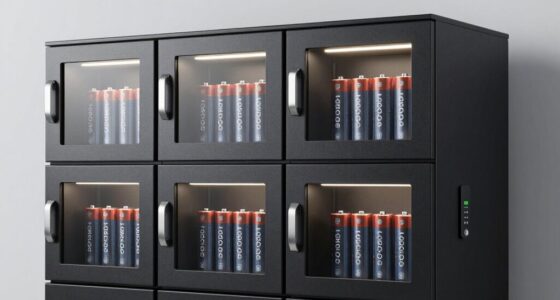 top battery charging lockers