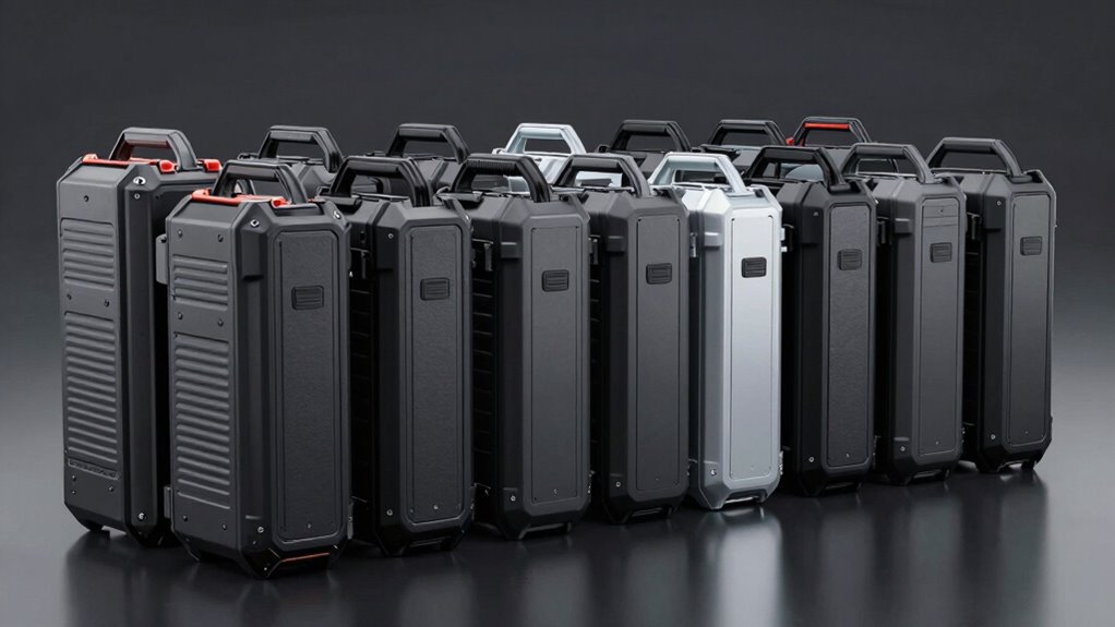 top e bike battery cases