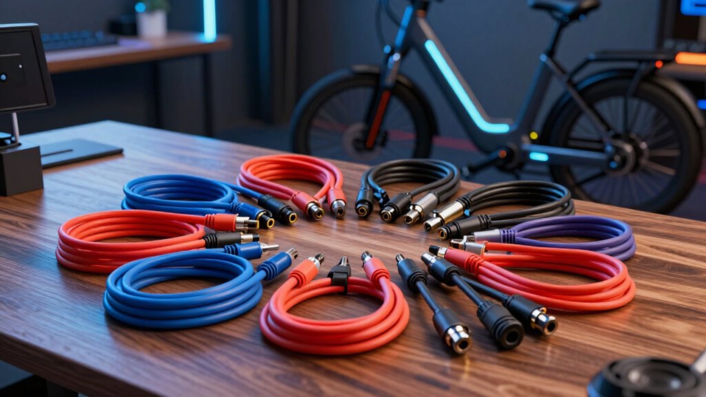 top e bike charging cords