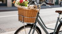 top e bike front basket options