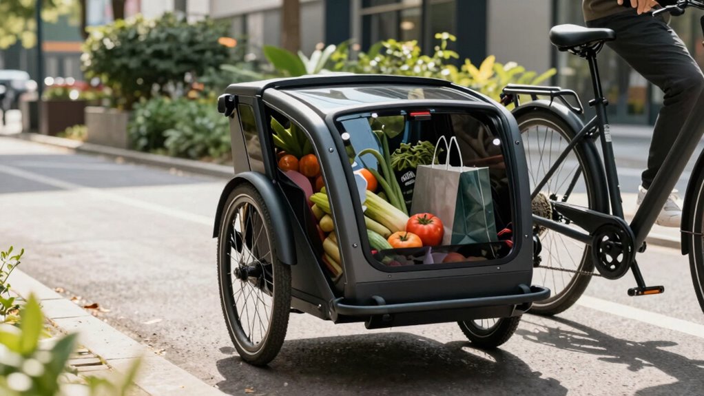 top e bike grocery trailers