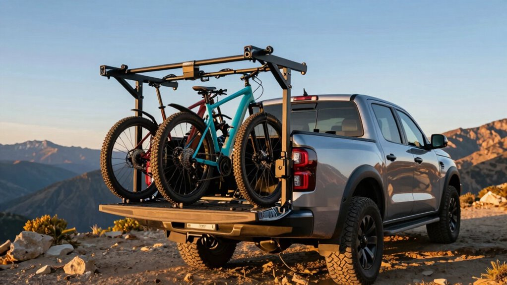top e bike truck racks