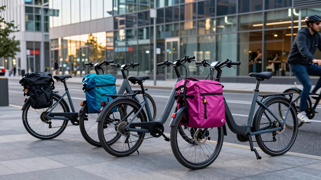 top e bikes with large racks