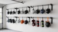 top garage bike storage options