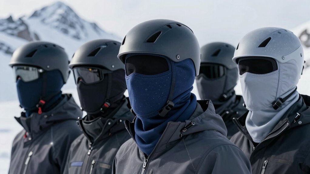 top helmet compatible cold weather balaclavas