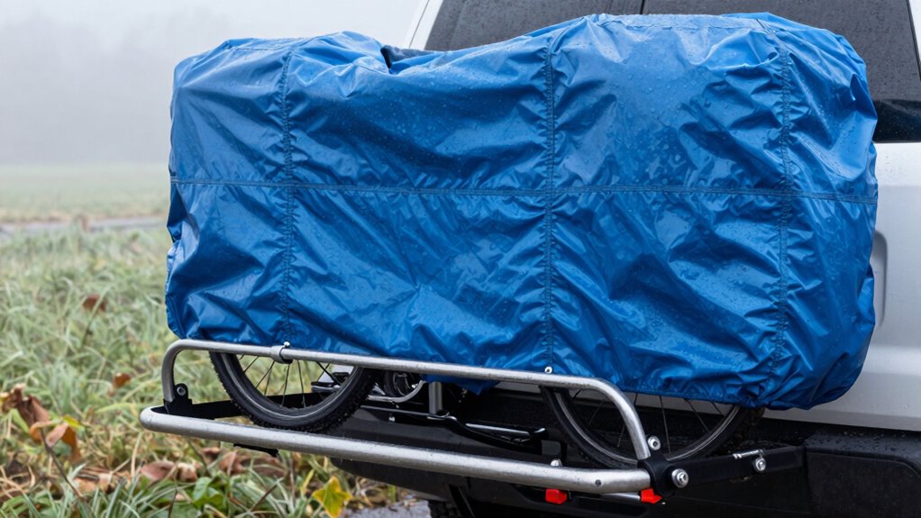 top hitch rack bike covers