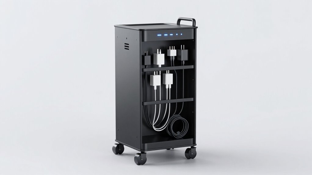 top multi device charging carts