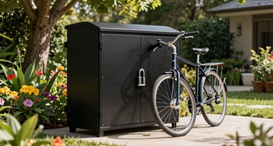 top outdoor bike storage options