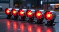 top radar camera tail lights