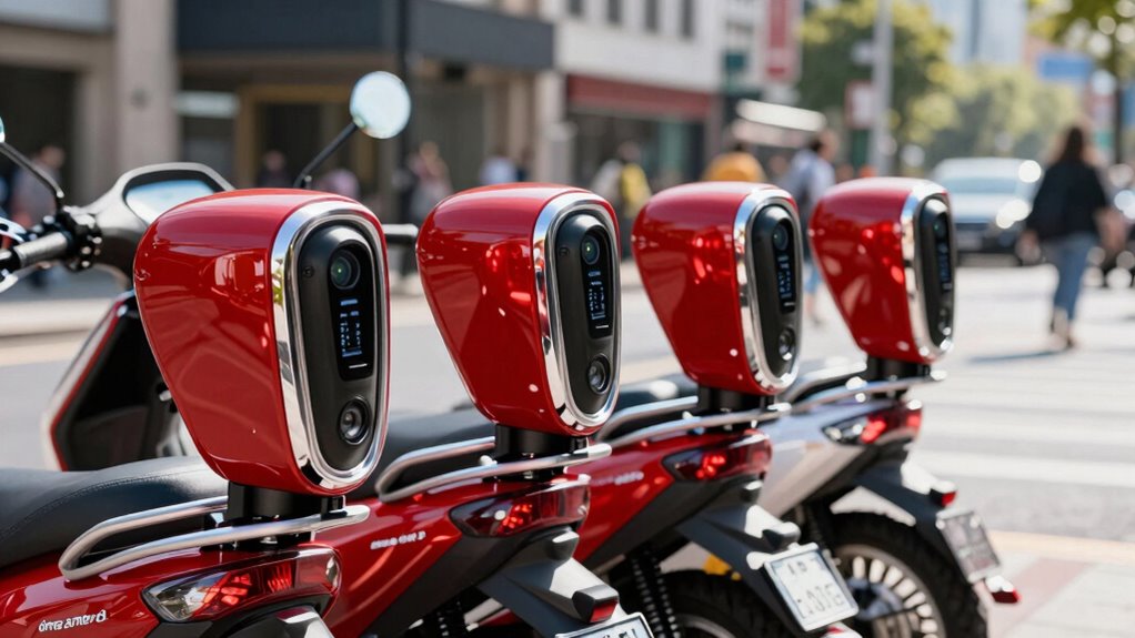 top radar tail lights