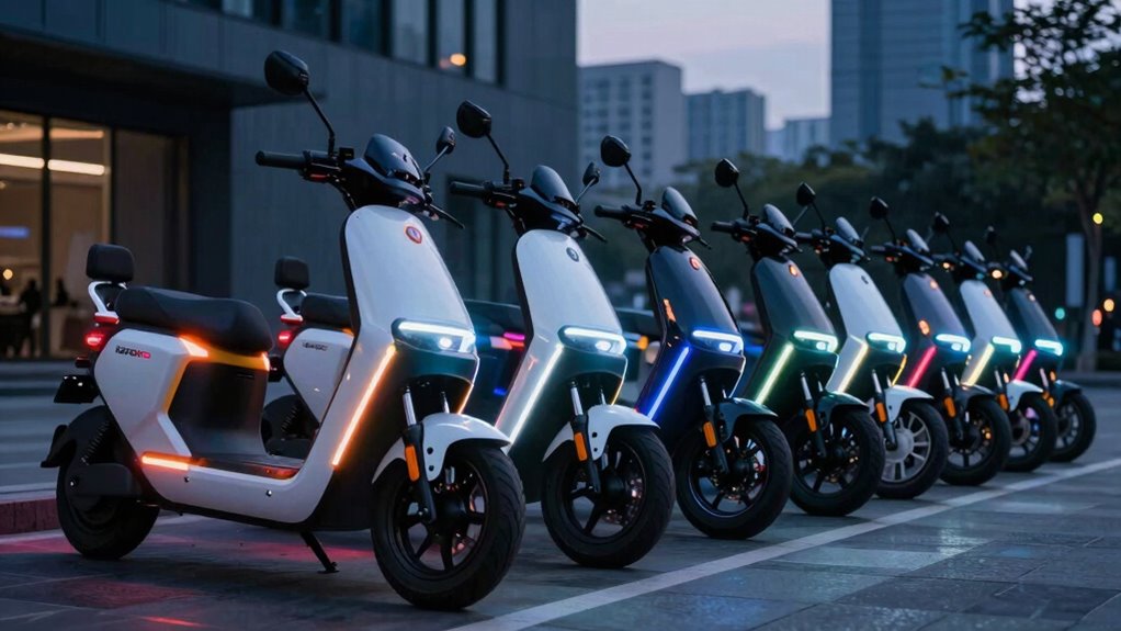 top safety lighting electric scooters