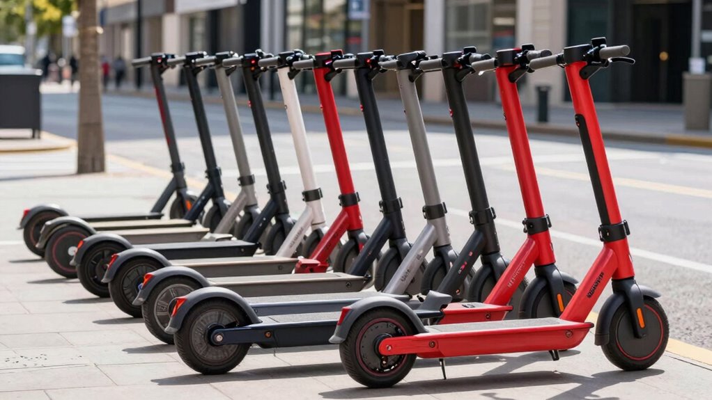 top single motor commuter scooters