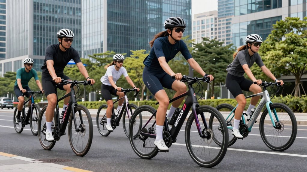 top tall rider commuter e bikes