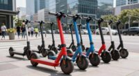 top wide deck electric scooters