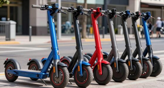 top wide tire commuter scooters