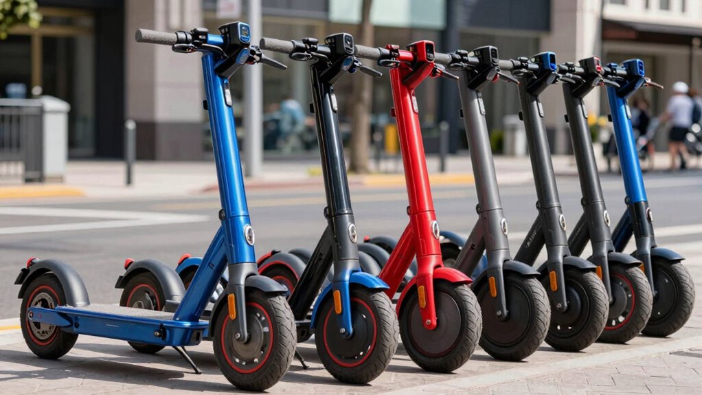 top wide tire commuter scooters