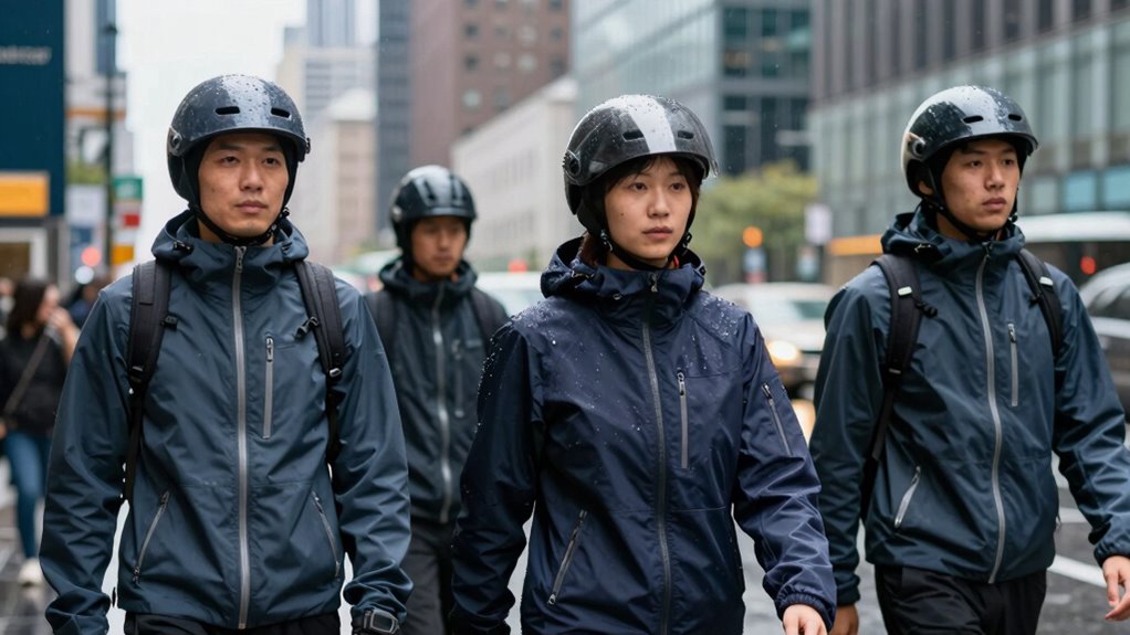 top windproof commuter jackets