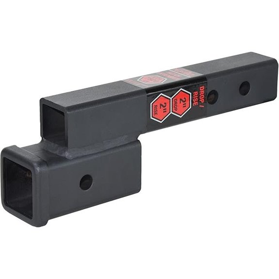 TOPTOW Trailer Hitch Extender 2 Drop/Riser