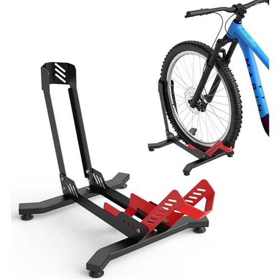 Portable Bike Floor Stand for 26-29” Bikes