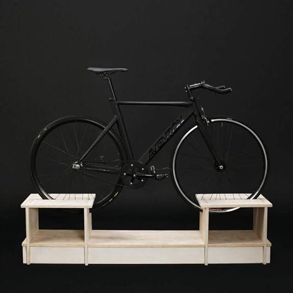 TV Cabinet Style Bicycle Storage Rack