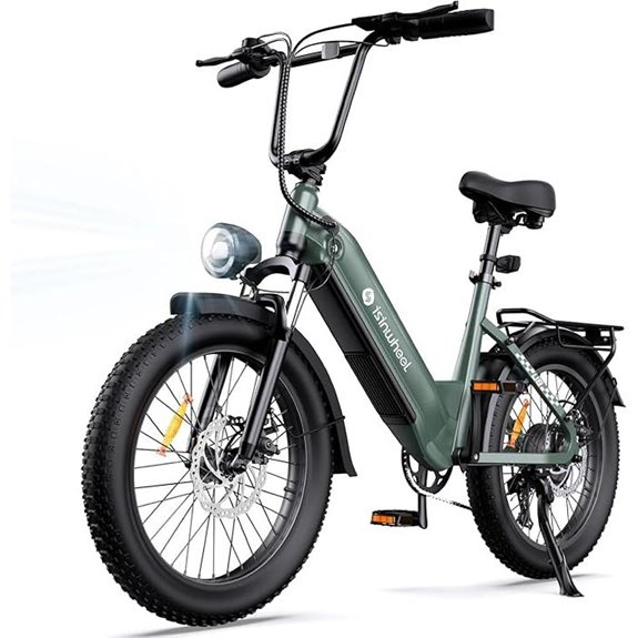 isinwheel U8 Electric Bike with 1000W Motor