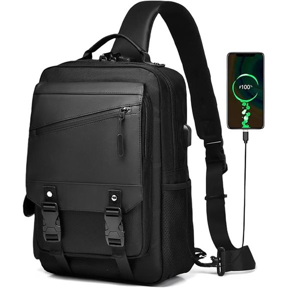 Leaper Crossbody Messenger Bag for Men and Women