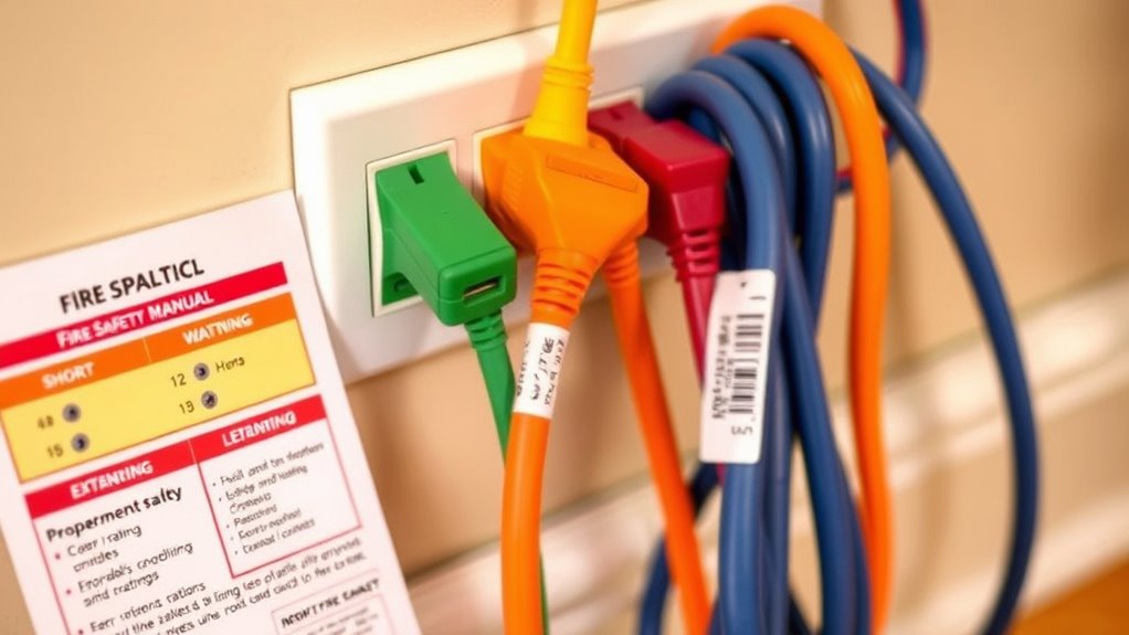 use proper cord ratings