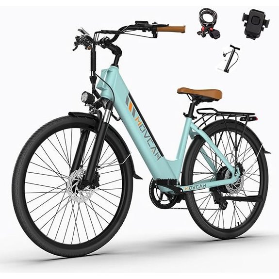 Movcan V80 Electric Bike 1000W 70-Mile Range