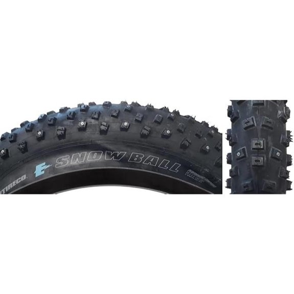 Vee Snowball 20x4.0 Fat Bike Tire Black