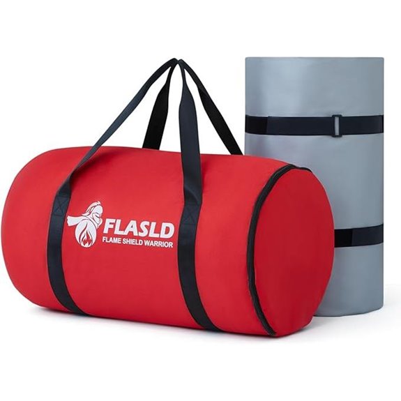 FLASLD Fire Blanket for Vehicles Heat-Resistant 20x26.5ft
