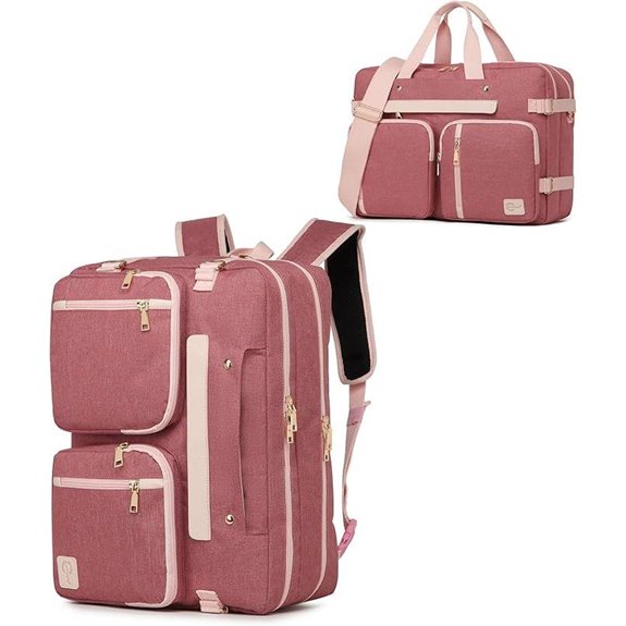 Seyfocnia 3-in-1 Convertible Laptop Backpack