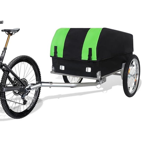 3-in-1 Bike Cargo Trailer with All-Terrain Wheels