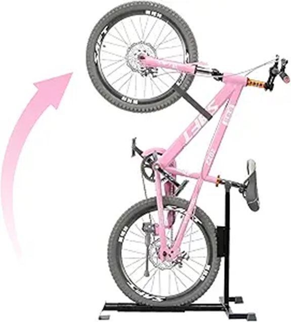 Vertical Indoor Bike Stand for Floor Storage