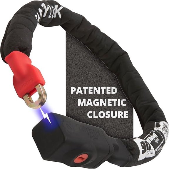 Seatylock Viking Bike Chain Lock with Key