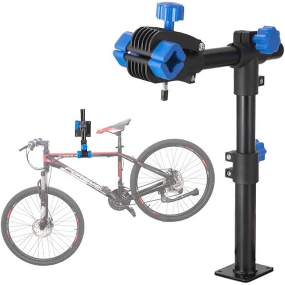 Teraysun Bike Repair Stand Wall Mount Adjustable Rotatable