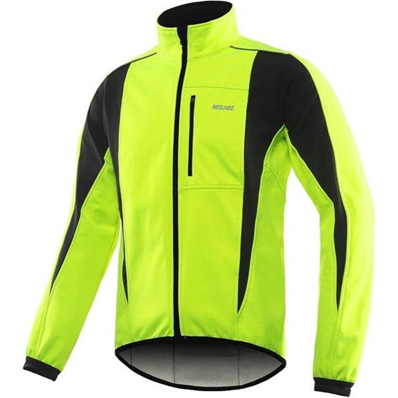 ARSUXEO Winter Thermal Cycling Jacket Windproof Waterproof