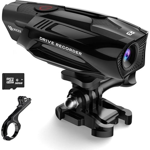 Motorcycle Helmet Camera 1080P Waterproof Wide Angle