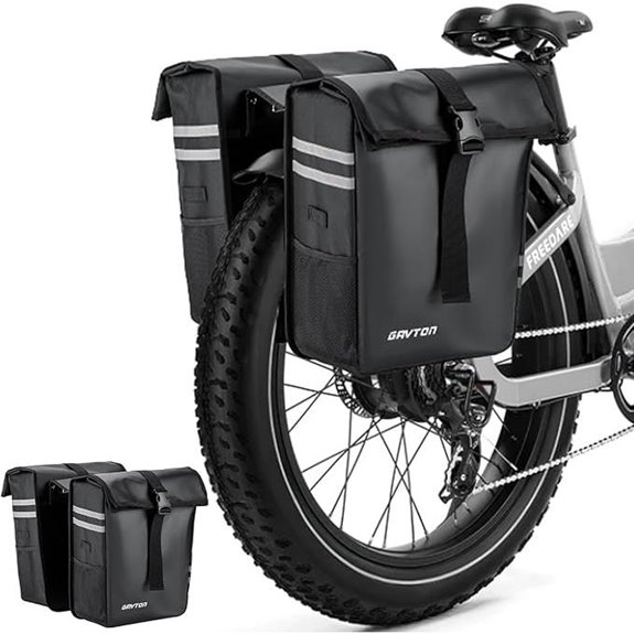 Waterproof 50L Bike Pannier Bag for Cycling