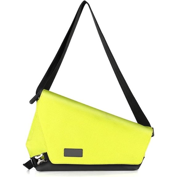 Waterproof Crossbody Messenger Bag with Adjustable Strap