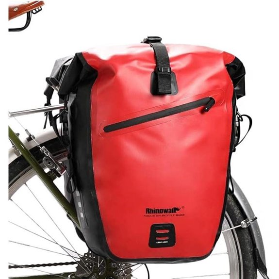 Rhinowalk Waterproof Bike Pannier Bag for Cycling