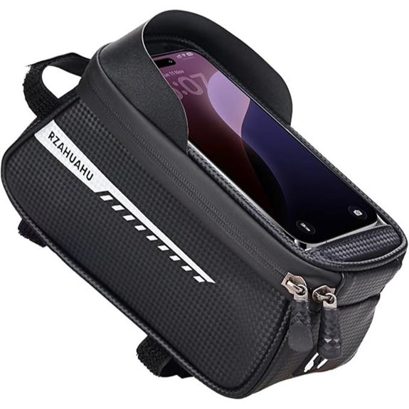 ASKGO Waterproof Bike Frame Bag with Touch Screen