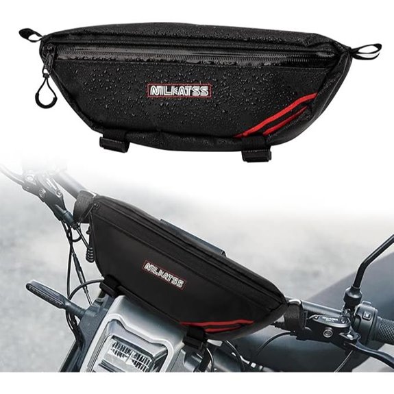 waterproof bike handlebar bag