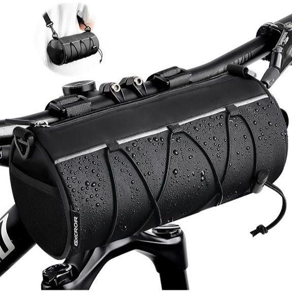 waterproof bike handlebar bag