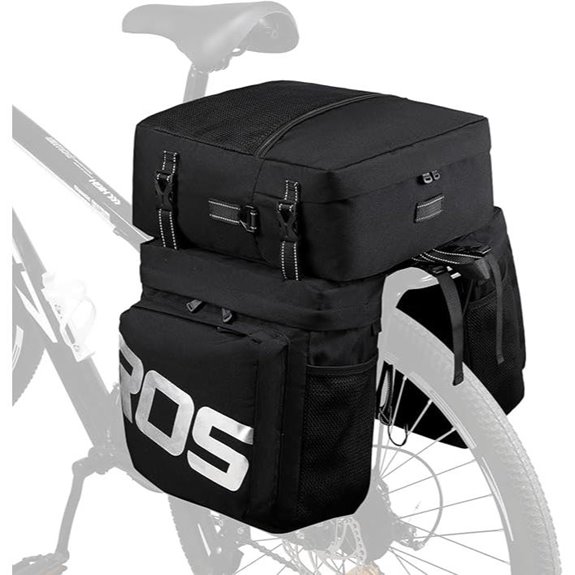 Roswheel Waterproof Bike Rear Rack Pannier Bags