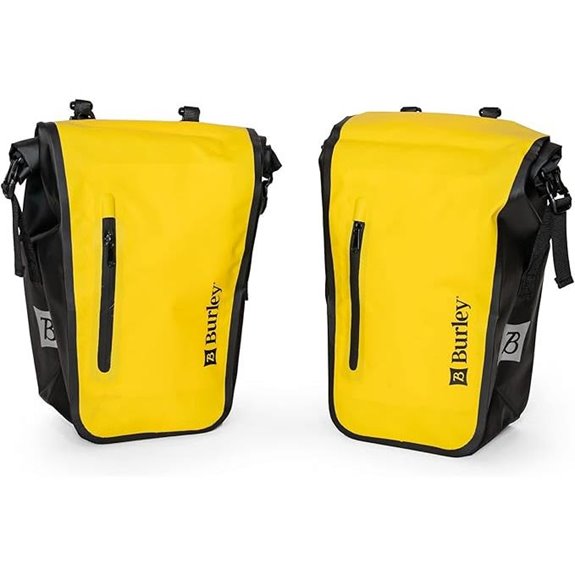 Burley Waterproof Pannier Set for Bike Racks